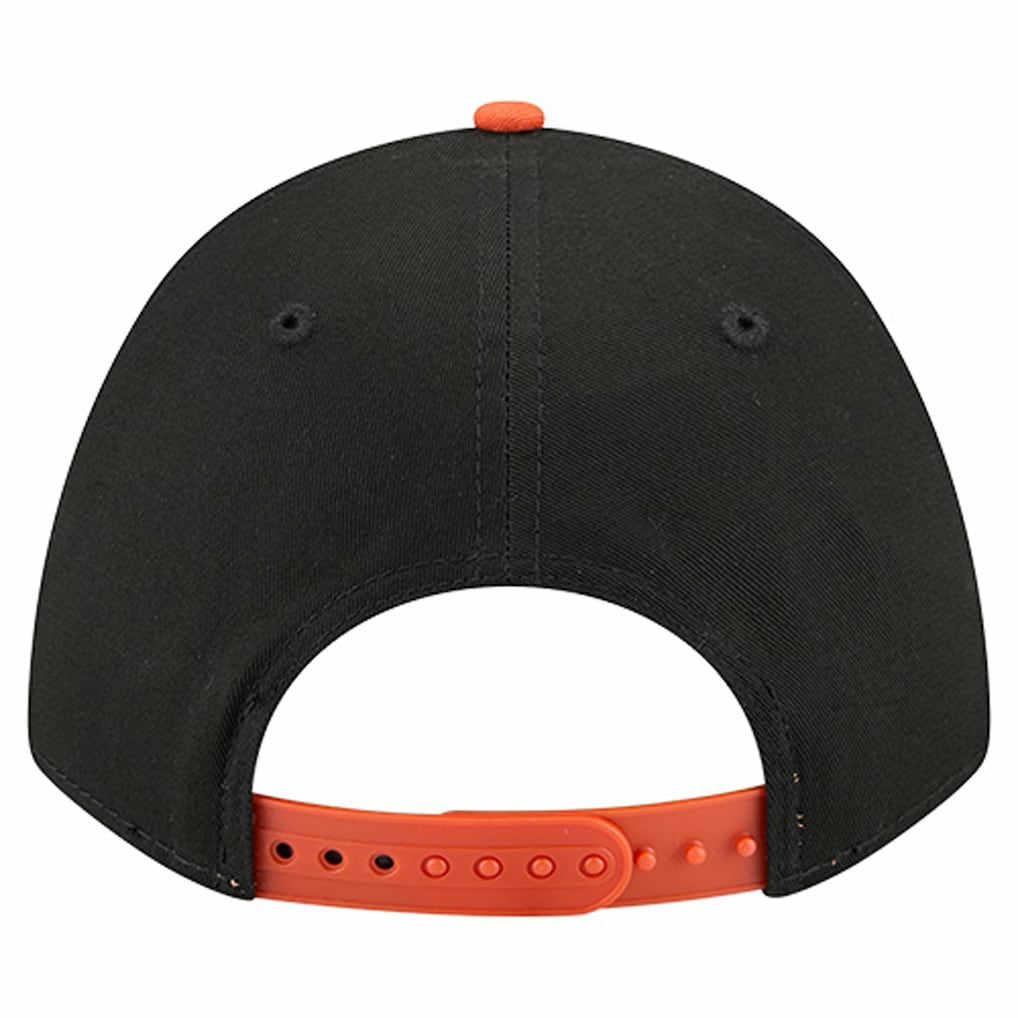 Cincinnati Bengals New Era Arch COOLERA 9FORTY A-Frame M-Crown Adjustable Hat - Black sale