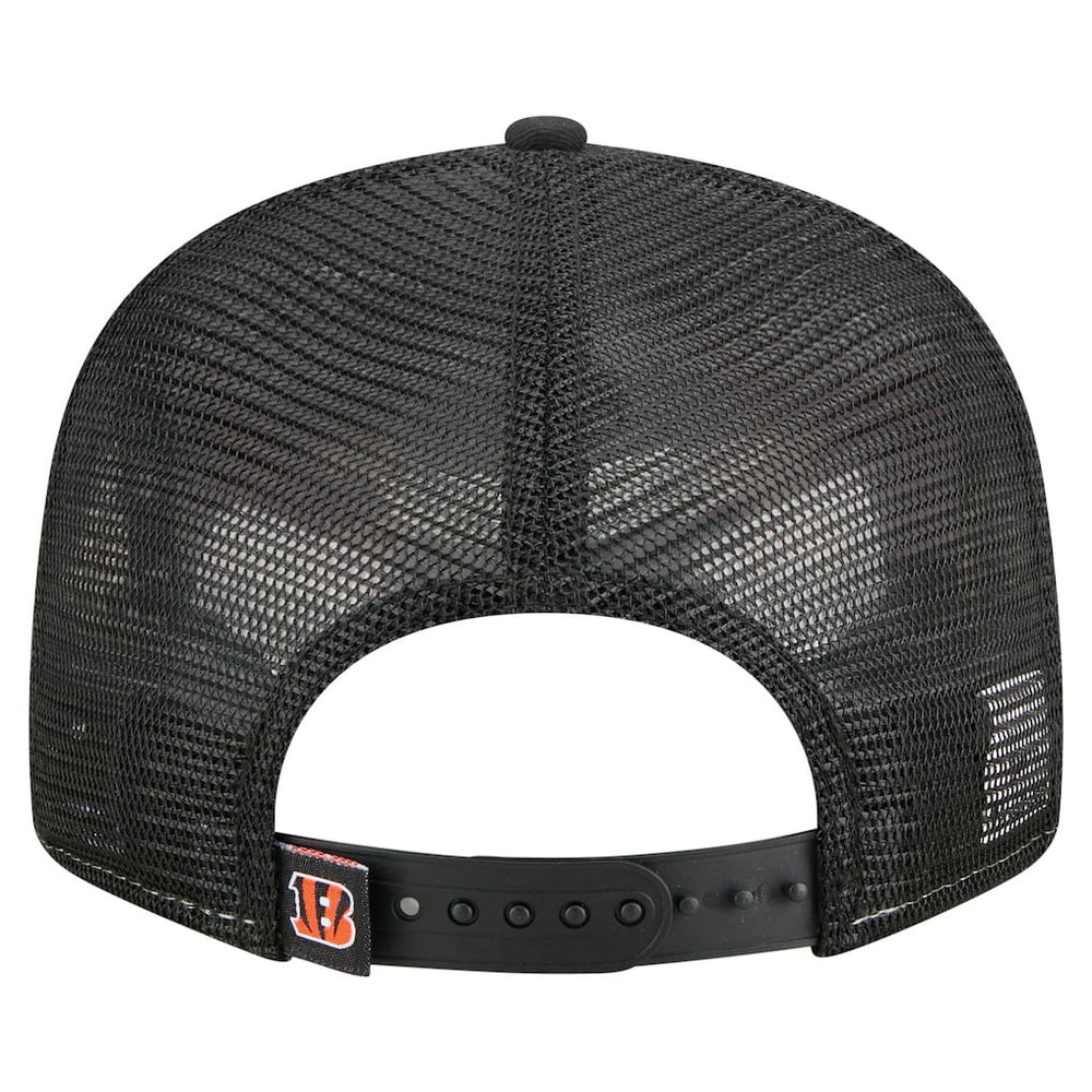 Cincinnati Bengals New Era Outdoor Split Panel 9FIFTY Snapback Hat - Orange/Black discount