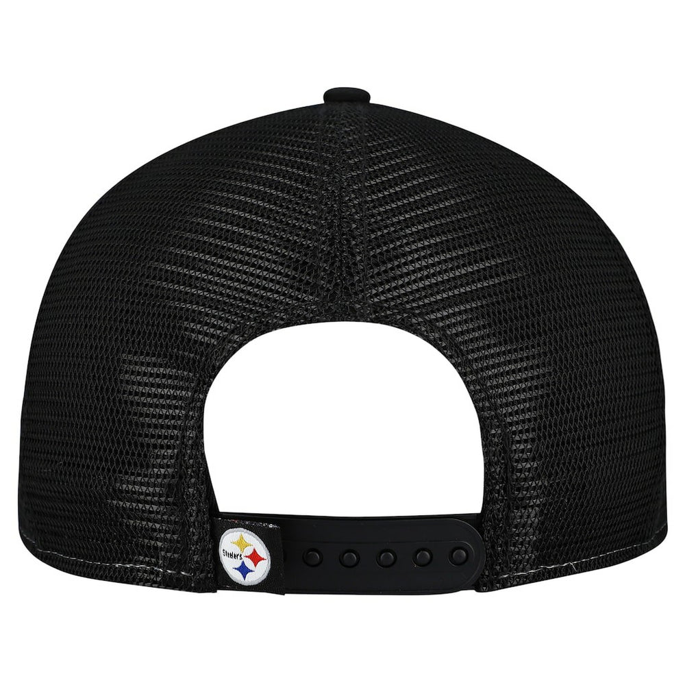 Pittsburgh Steelers New Era Outdoor Split Panel 9FIFTY Snapback Hat - Gold/Black for sale