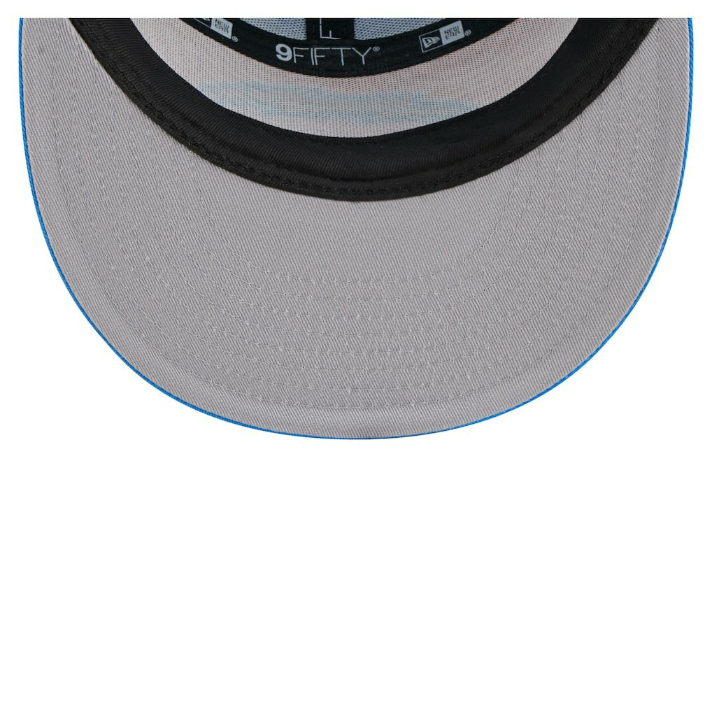 Los Angeles Chargers New Era Outdoor Split Panel 9FIFTY Snapback Hat - Gold/Powder Blue for sale