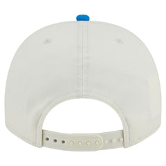 Detroit Lions New Era Chainstitch A-Frame 9FIFTY Adjustable Hat - Cream/Blue outlet