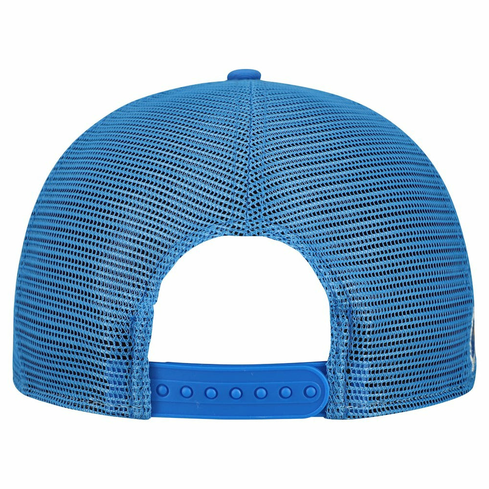 Los Angeles Chargers New Era Cutout A-Frame 9FIFTY Snapback Hat - Cream/Powder Blue cheap