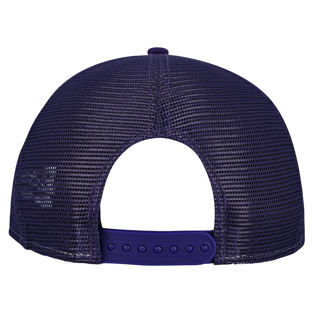 Minnesota Vikings New Era Cutout A-Frame 9FIFTY Snapback Hat - Cream/Purple outlet