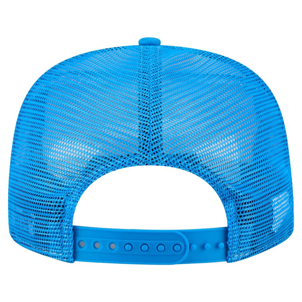 Detroit Lions New Era Cutout A-Frame 9FIFTY Snapback Hat - Cream/Blue sale