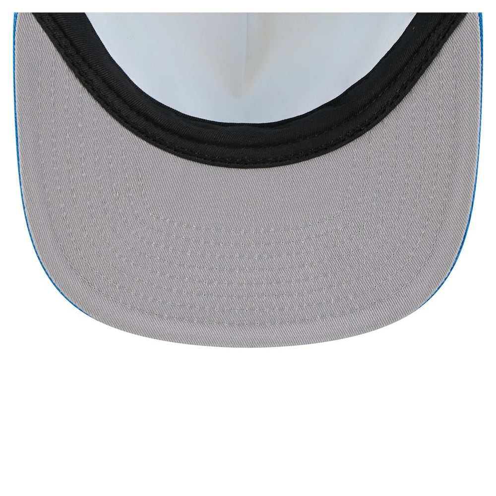 Detroit Lions New Era Cutout A-Frame 9FIFTY Snapback Hat - Cream/Blue sale