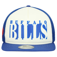 Buffalo Bills New Era Throwback Cutout A-Frame 9FIFTY Snapback Hat - Cream/Royal outlet
