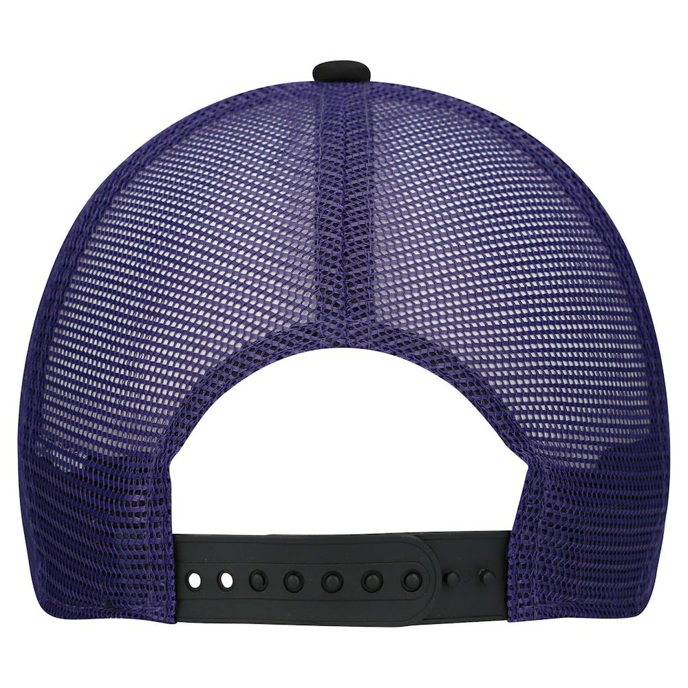 Baltimore Ravens New Era Youth Streak 9FORTY A-Frame Adjustable Hat - White/Black outlet