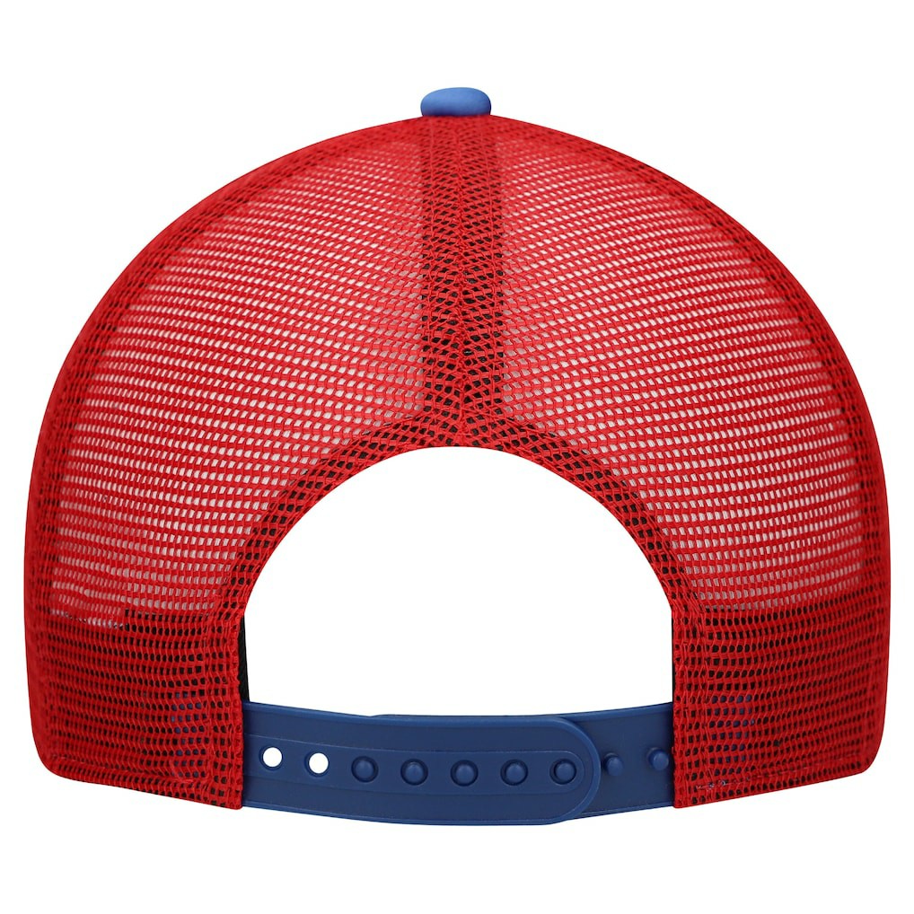 New York Giants New Era Youth Streak 9FORTY A-Frame Adjustable Hat - White/Royal on sale