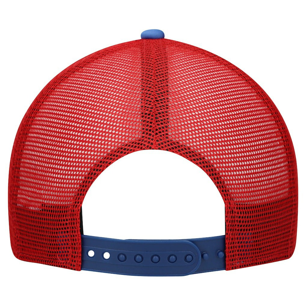 New York Giants New Era Youth Streak 9FORTY A-Frame Adjustable Hat - White/Royal on sale