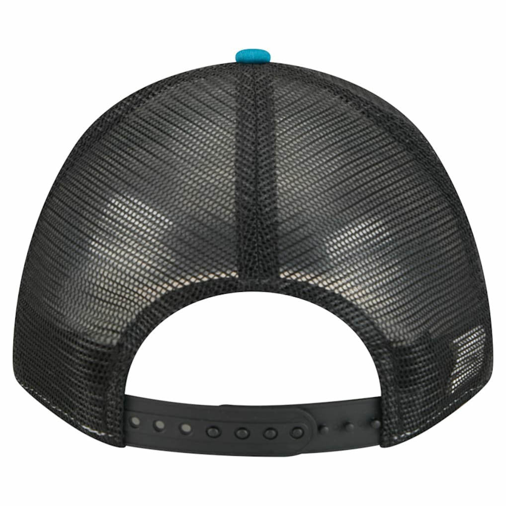 Jacksonville Jaguars New Era Throwback Linear A-Frame 9FORTY Adjustable Hat - Teal for sale