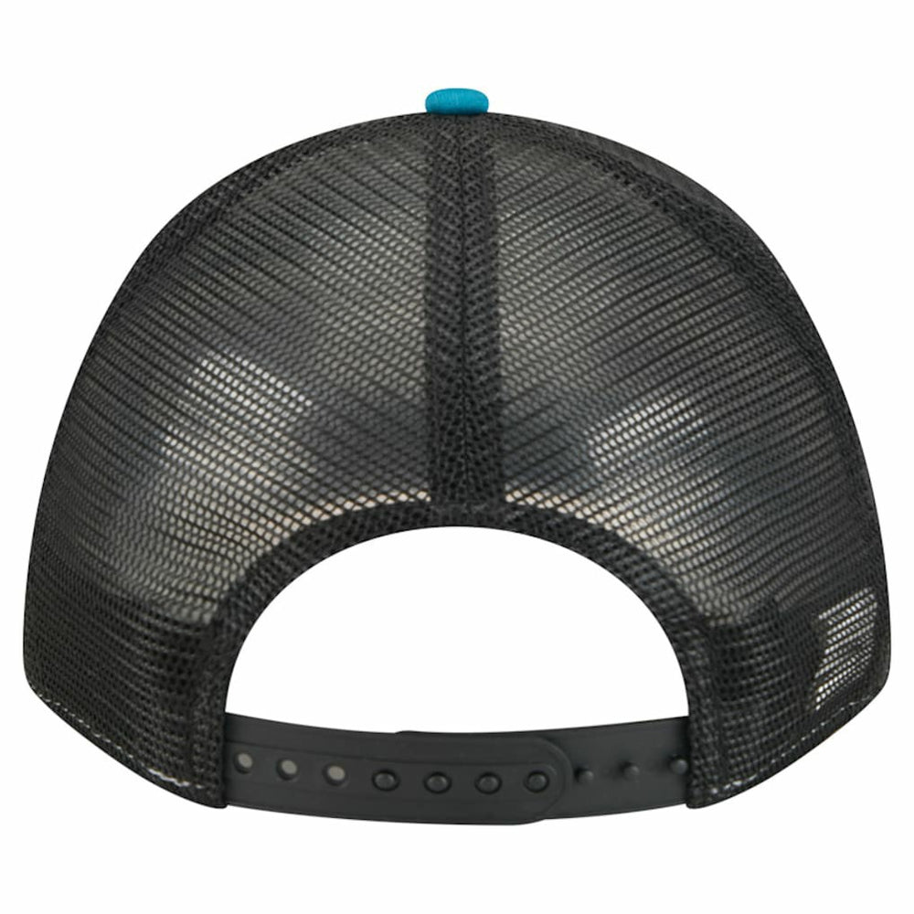 Jacksonville Jaguars New Era Throwback Linear A-Frame 9FORTY Adjustable Hat - Teal for sale