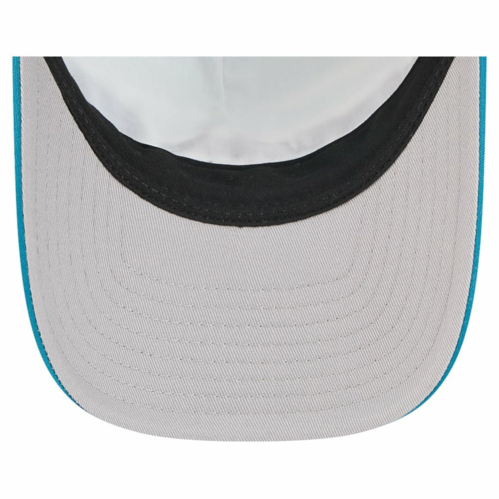 Jacksonville Jaguars New Era Throwback Linear A-Frame 9FORTY Adjustable Hat - Teal for sale