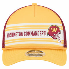 Washington Commanders New Era Linear A-Frame 9FORTY Adjustable Hat - Gold for sale