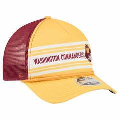 Washington Commanders New Era Linear A-Frame 9FORTY Adjustable Hat - Gold for sale