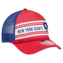 New York Giants New Era Linear A-Frame 9FORTY Adjustable Hat - Red outlet