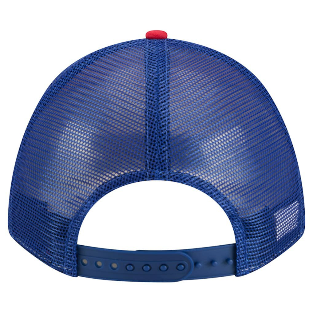 New York Giants New Era Linear A-Frame 9FORTY Adjustable Hat - Red outlet