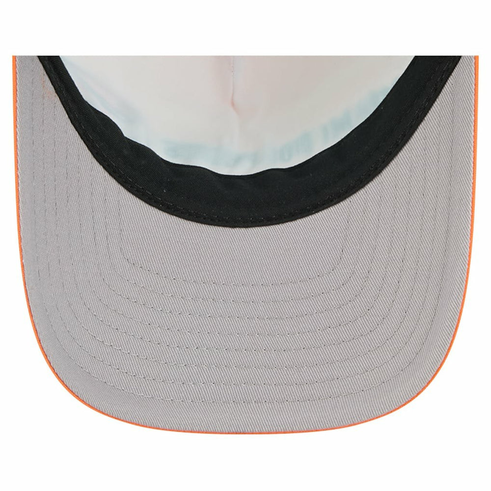 Miami Dolphins New Era Linear A-Frame 9FORTY Adjustable Hat - Orange for sale