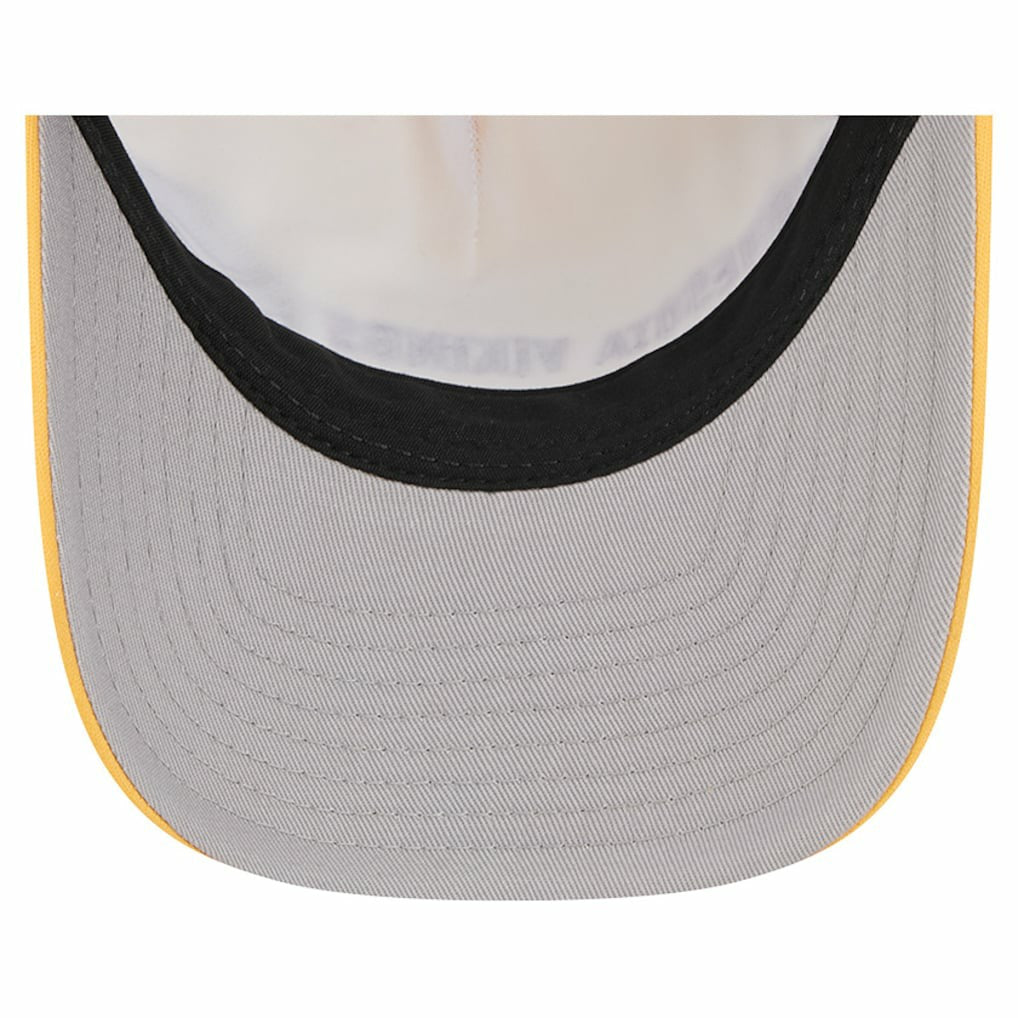 Minnesota Vikings New Era Linear A-Frame 9FORTY Adjustable Hat - Gold outlet