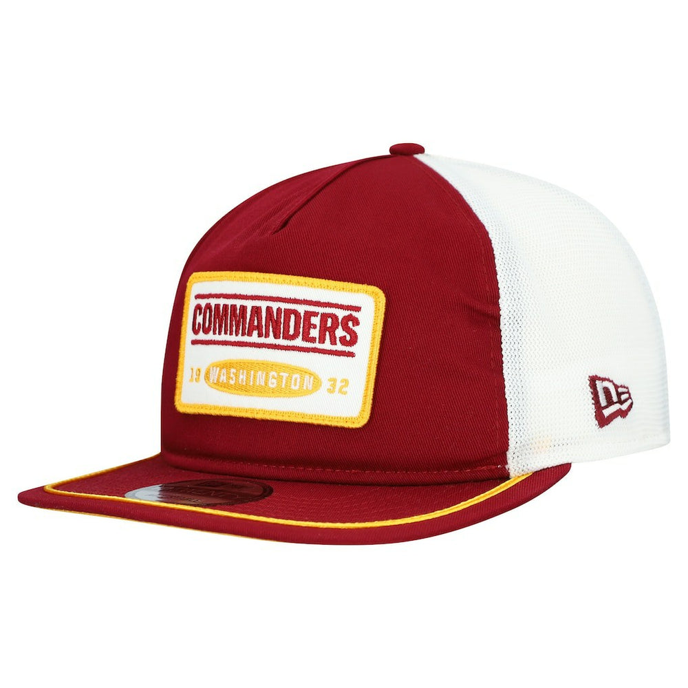 Washington Commanders New Era Patch 19TWENTY Adjustable Hat - Burgundy/White outlet