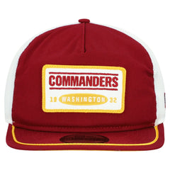 Washington Commanders New Era Patch 19TWENTY Adjustable Hat - Burgundy/White outlet