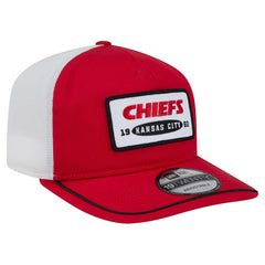 Kansas City Chiefs New Era Patch 19TWENTY Adjustable Hat - Red/White online