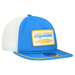 Los Angeles Chargers New Era Patch 19TWENTY Adjustable Hat - Powder Blue/White for sale