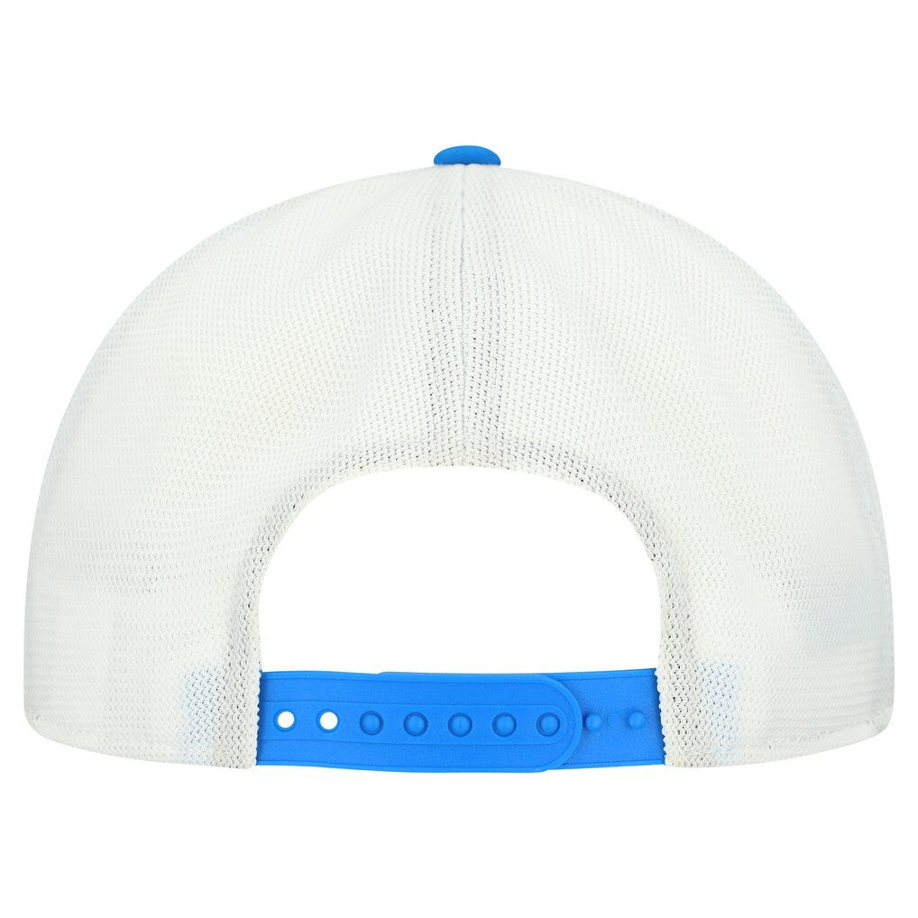 Los Angeles Chargers New Era Patch 19TWENTY Adjustable Hat - Powder Blue/White for sale