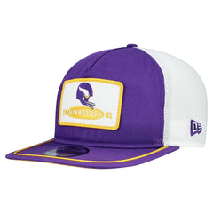 Minnesota Vikings New Era Patch 19TWENTY Adjustable Hat - Purple/White outlet