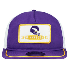Minnesota Vikings New Era Patch 19TWENTY Adjustable Hat - Purple/White outlet