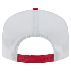 San Francisco 49ers New Era Patch 19TWENTY Adjustable Hat - Scarlet/White cheap