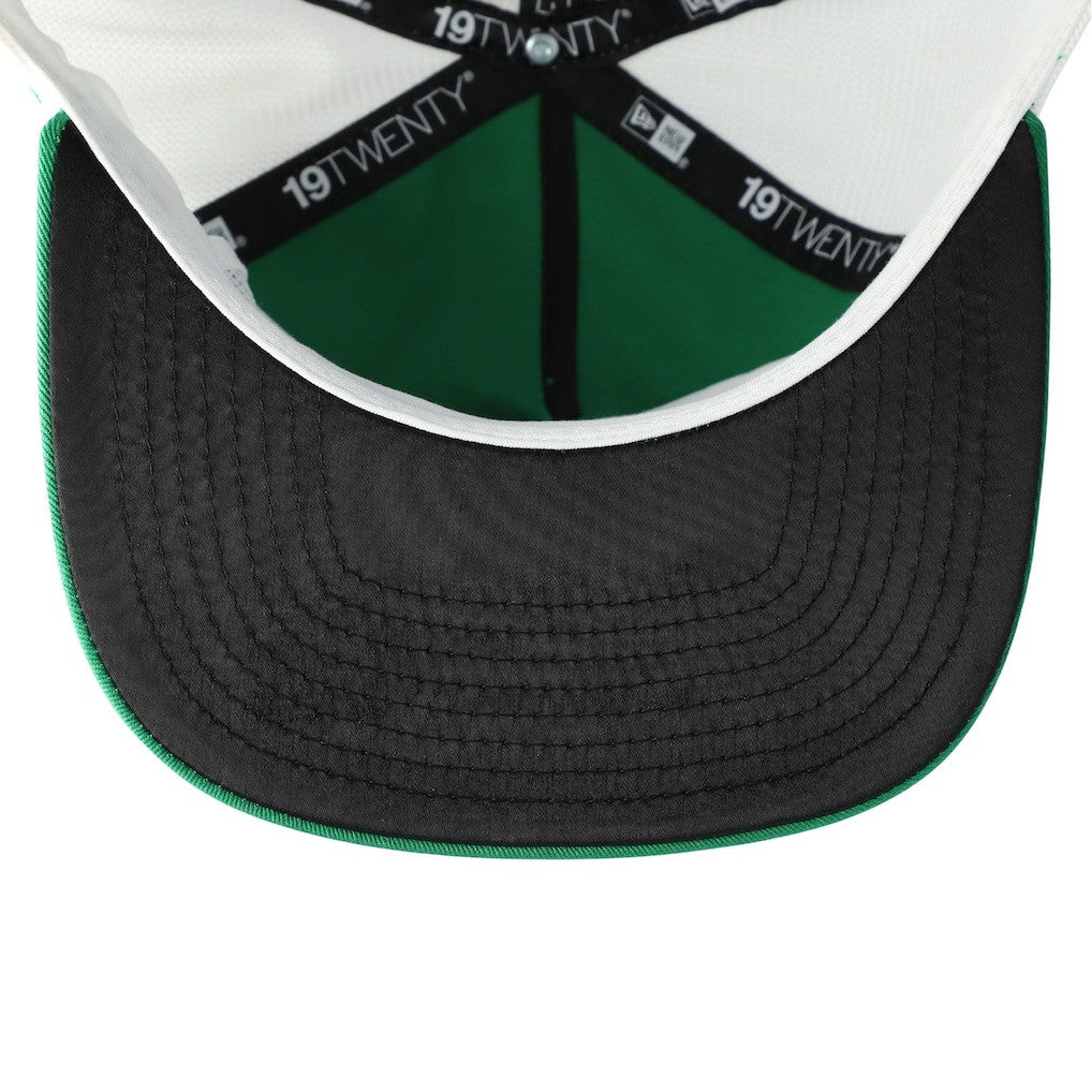 Philadelphia Eagles New Era Patch 19TWENTY Adjustable Hat - Kelly Green/White cheap