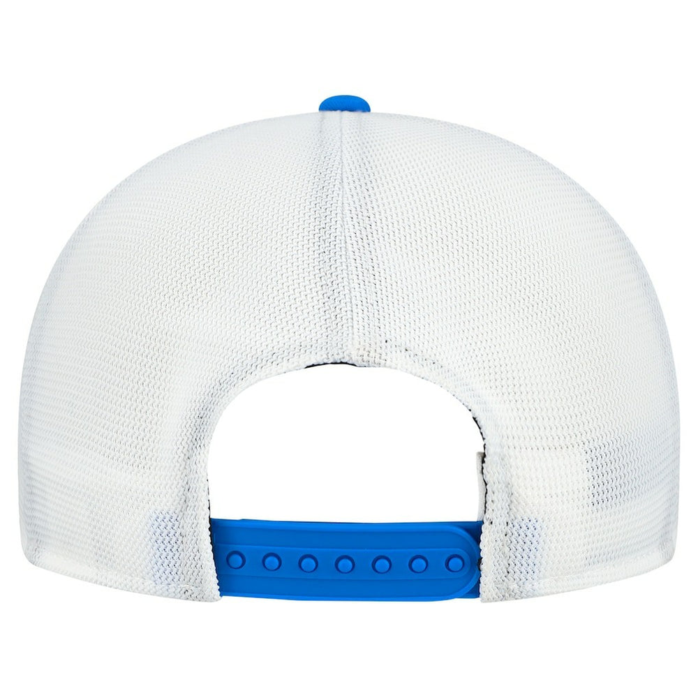 Detroit Lions New Era Patch 19TWENTY Adjustable Hat - Blue/White cheap