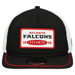 Atlanta Falcons New Era Patch 19TWENTY Adjustable Hat - Black/White on sale