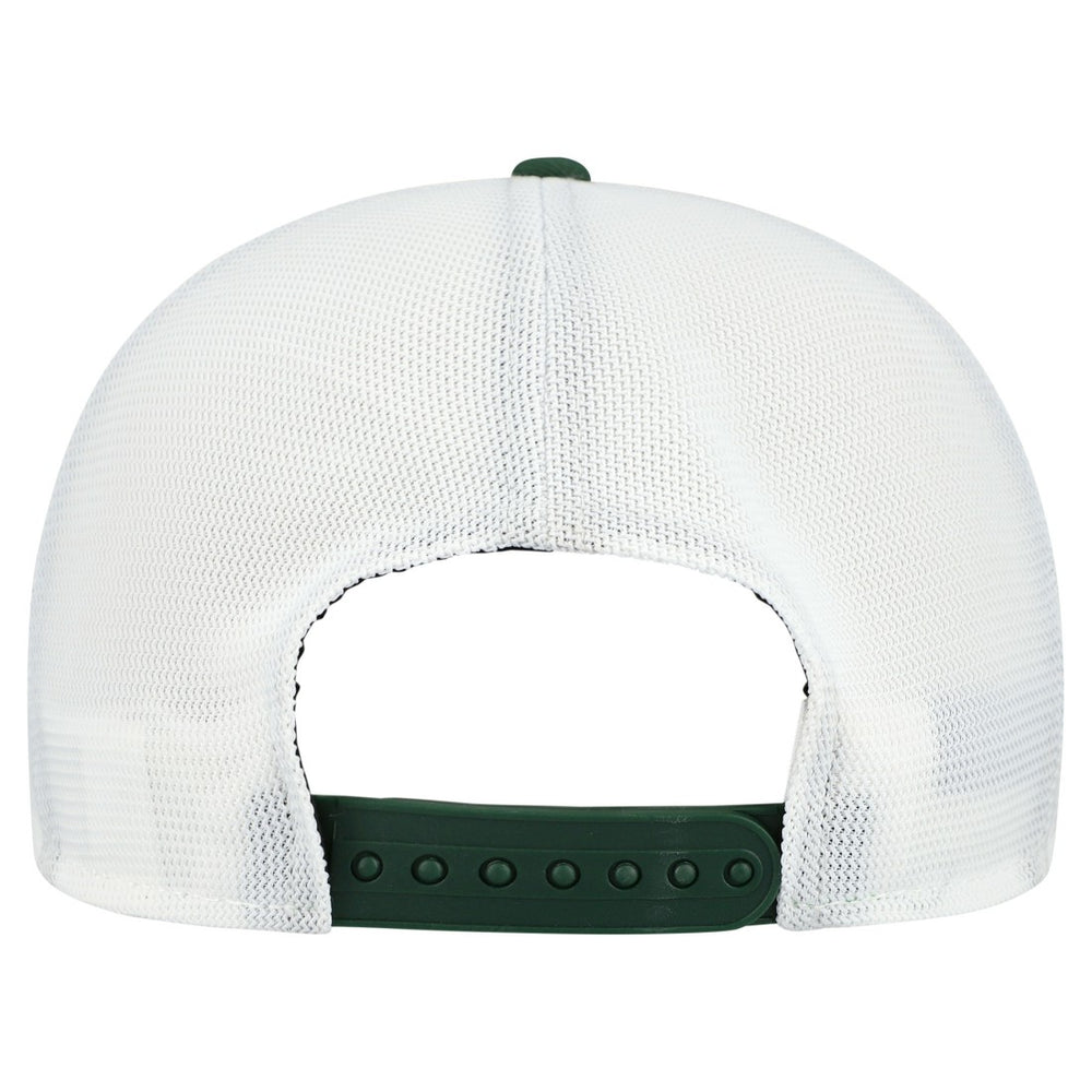 Green Bay Packers New Era Patch 19TWENTY Adjustable Hat - Green/White outlet