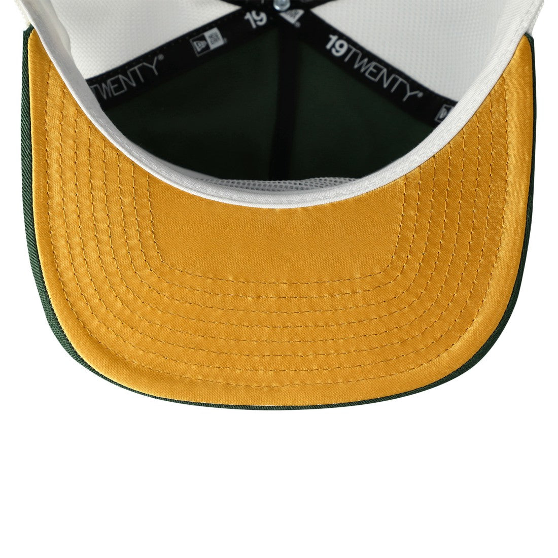 Green Bay Packers New Era Patch 19TWENTY Adjustable Hat - Green/White outlet