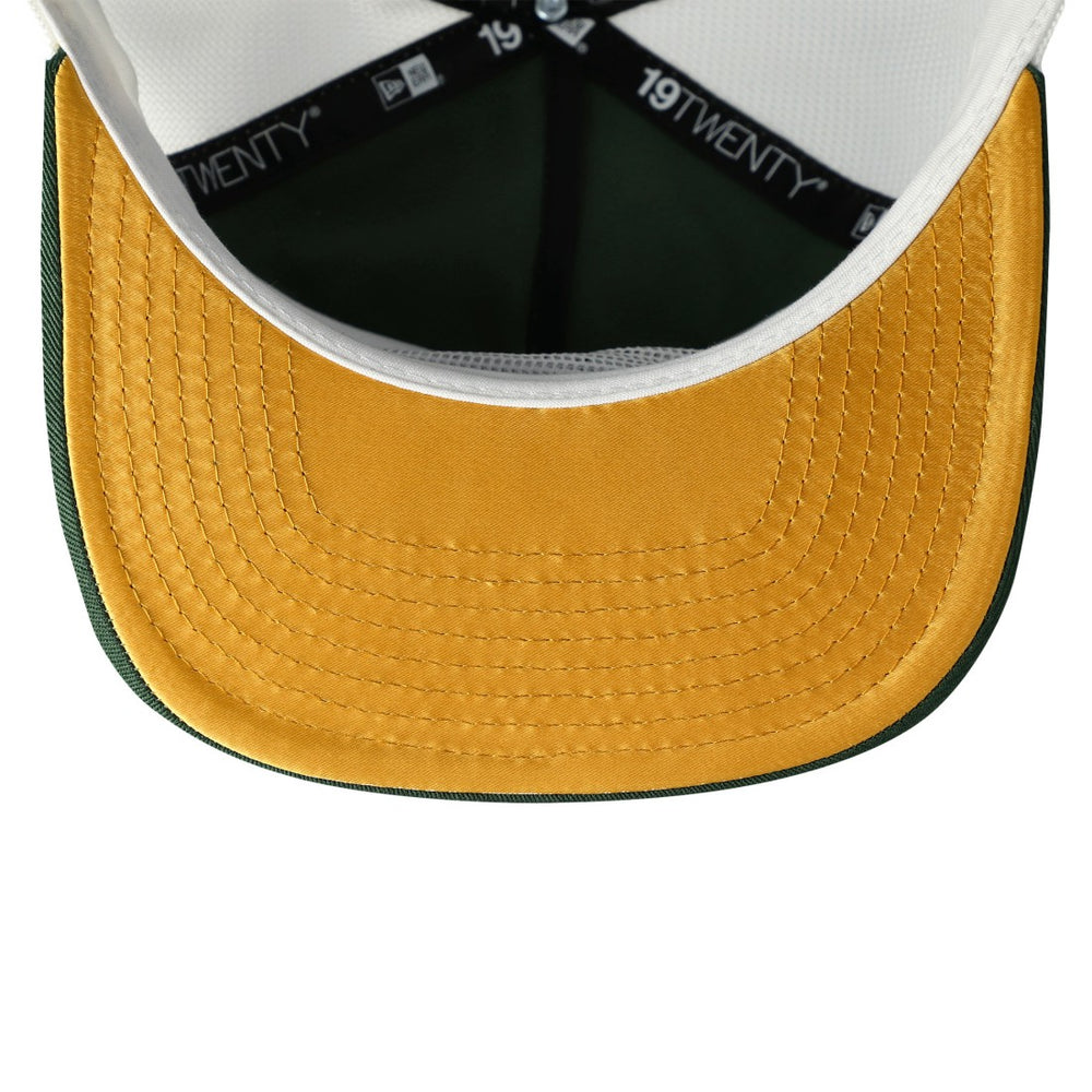 Green Bay Packers New Era Patch 19TWENTY Adjustable Hat - Green/White outlet