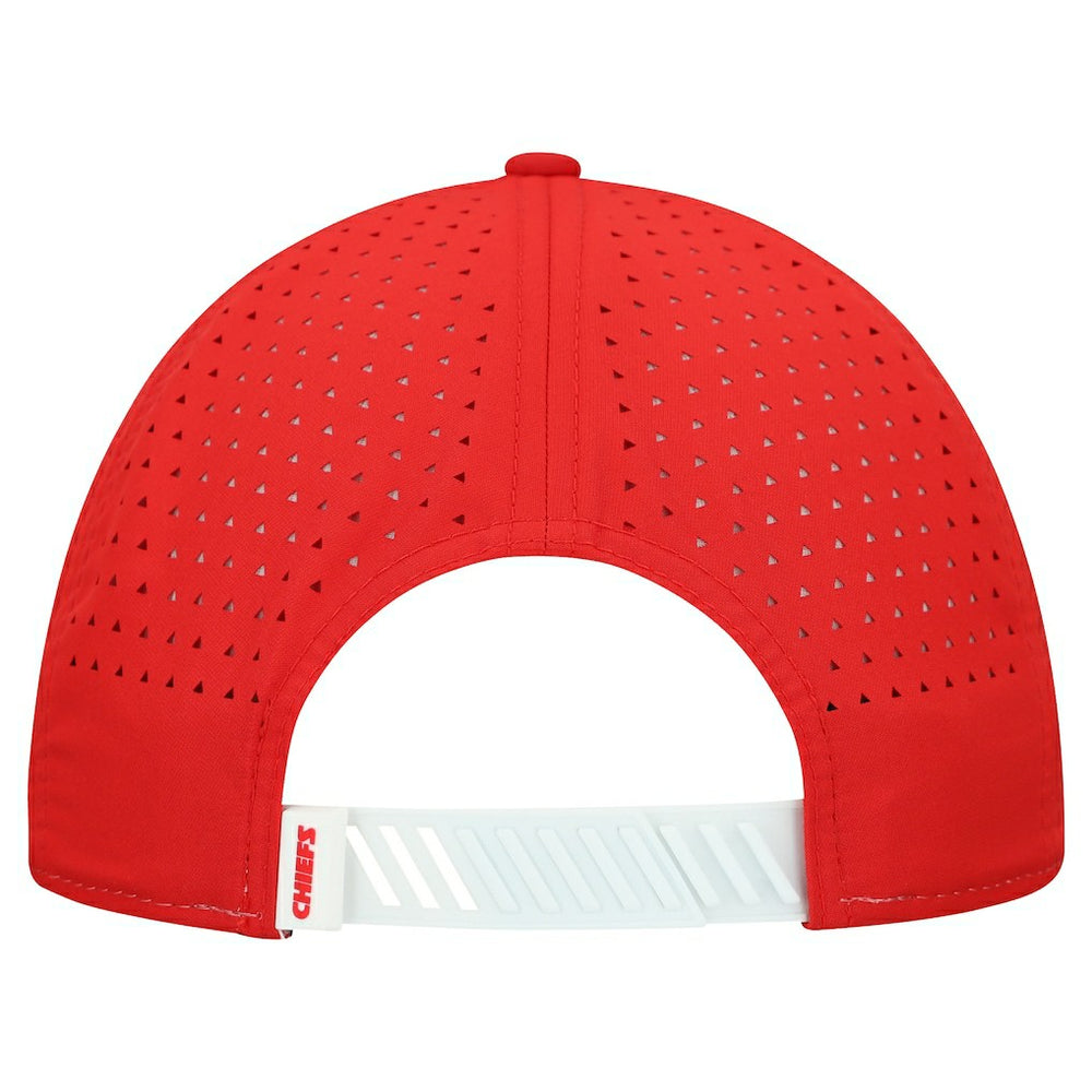 Kansas City Chiefs New Era Established Patch 9SEVENTY Adjustable Hat - White/Red online