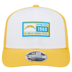 Los Angeles Chargers New Era Established Patch 9SEVENTY Adjustable Hat - White/Gold outlet