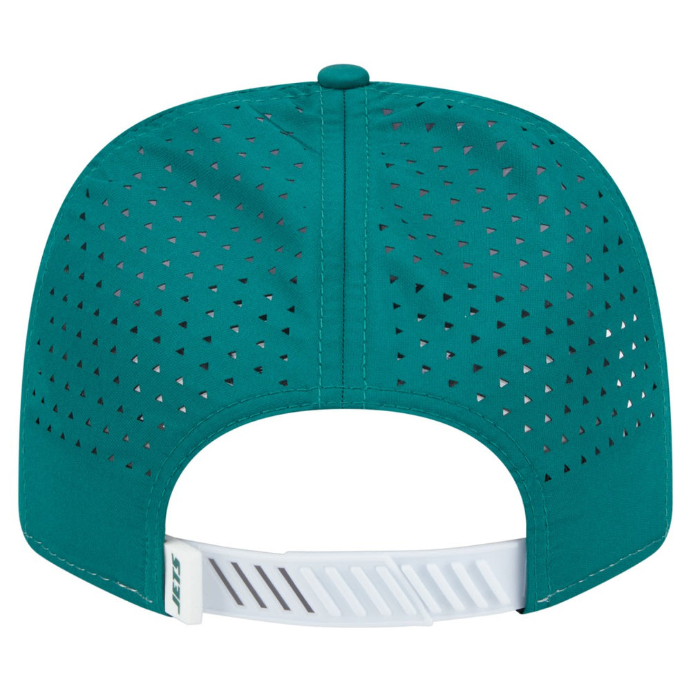 New York Jets New Era Established Patch 9SEVENTY Adjustable Hat - White/Green on sale