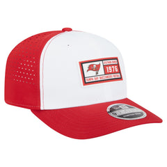 Tampa Bay Buccaneers New Era Established Patch 9SEVENTY Adjustable Hat - White/Red online