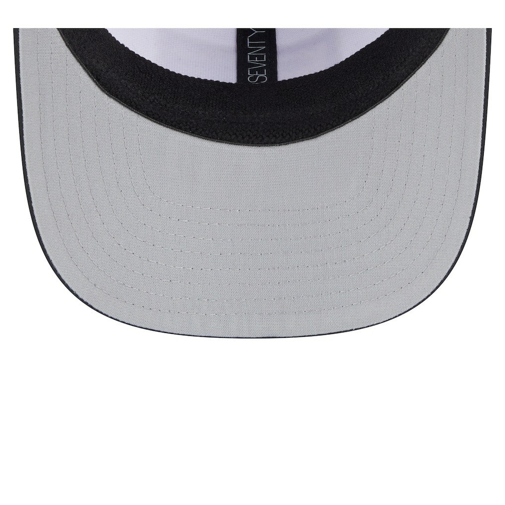 Baltimore Ravens New Era Established Patch 9SEVENTY Adjustable Hat - White/Black sale