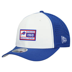 Buffalo Bills New Era Established Patch 9SEVENTY Adjustable Hat - White/Royal for sale