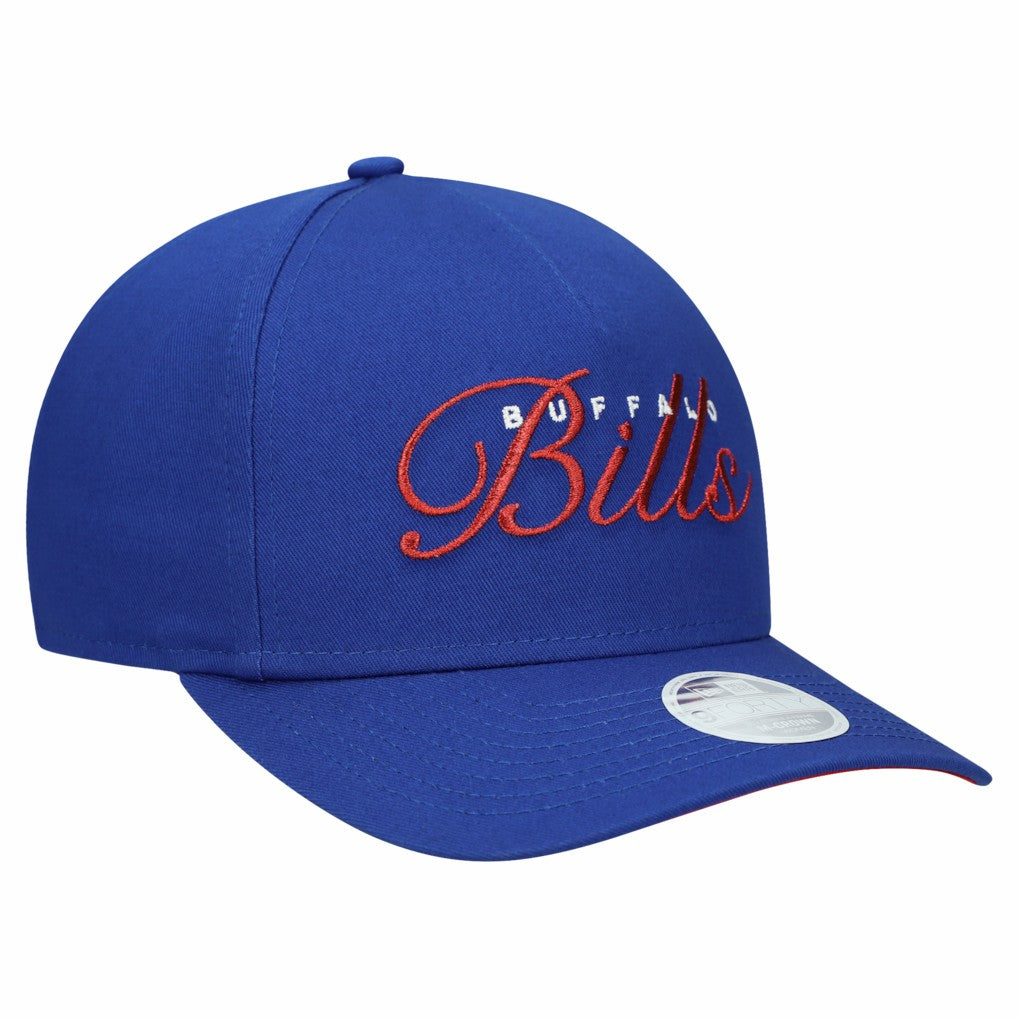 Buffalo Bills New Era Women's Metallic 9FORTY M-Crown A-Frame Adjustable Hat - Royal sale