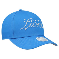 Detroit Lions New Era Women's Metallic 9FORTY M-Crown A-Frame Adjustable Hat - Blue online