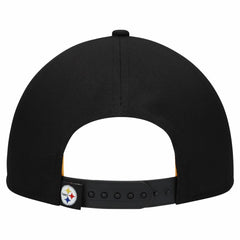 Pittsburgh Steelers New Era Women's Metallic 9FORTY M-Crown A-Frame Adjustable Hat - Black online