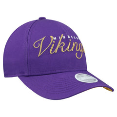 Minnesota Vikings New Era Women's Metallic 9FORTY M-Crown A-Frame Adjustable Hat - Purple sale