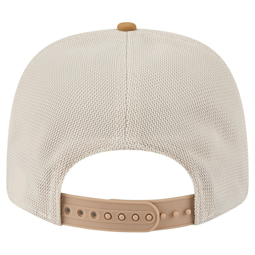 New York Jets New Era Two-Tone Trucker 9SEVENTY Adjustable Hat - Light Beige sale