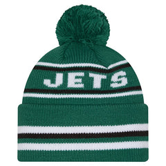 New York Jets New Era Classic Cuffed Knit Hat with Pom - Green outlet
