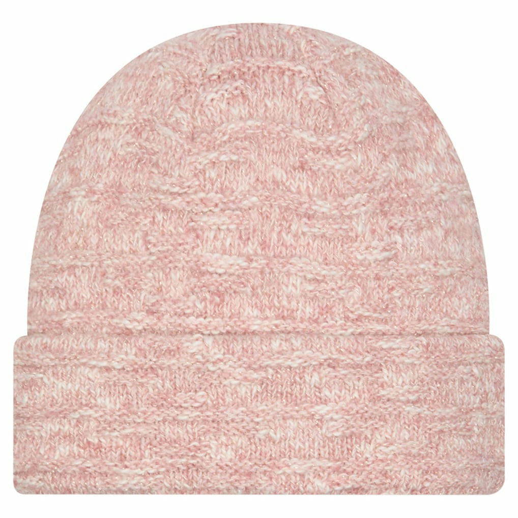 Washington Commanders New Era Women's Metallic Cuffed Knit Hat - Pink outlet