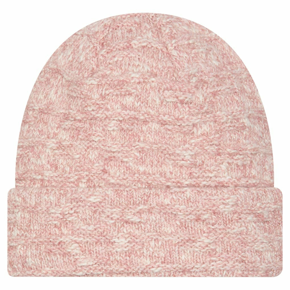 Detroit Lions New Era Women's Metallic Cuffed Knit Hat - Pink online